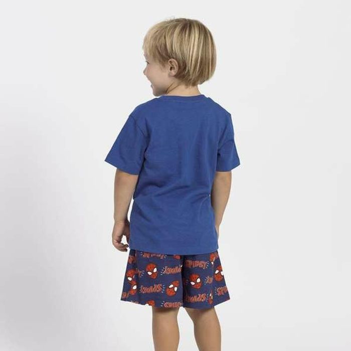 Pyjama Enfant Spider-Man Bleu 1