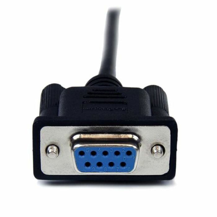 Adaptateur DB-9 Startech SCNM9FM2MBK (2 m) Noir 2
