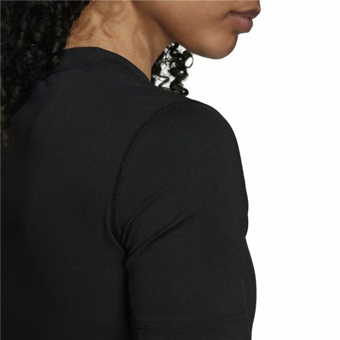 T-shirt à manches courtes femme Adidas Techfit Noir 2
