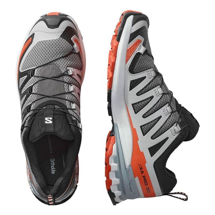 Chaussures de trail pour homme (course en montagne) Salomon Xa Pro 3D V9 Gris XL 1 Chaussures de trail pour homme (course en montagne) Salomon Xa Pro 3D V9 Gris XL 1