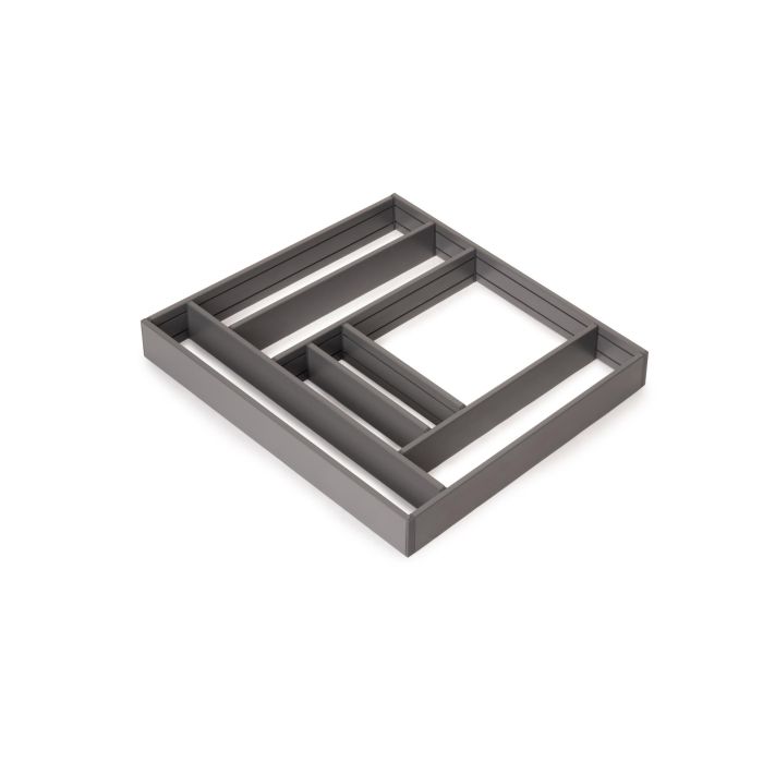 Emuca Organisateur de tiroirs Alumount 600x500, Aluminium, Gris antracite 0 Emuca Organisateur de tiroirs Alumount 600x500, Aluminium, Gris antracite 0