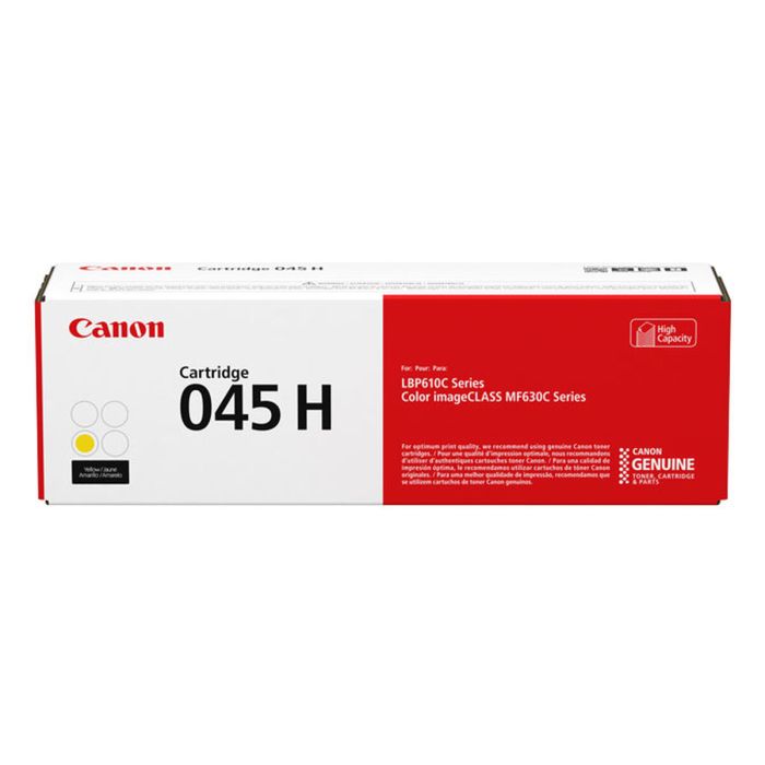 Toner Canon 045 H Jaune 0 Toner Canon 045 H Jaune 0