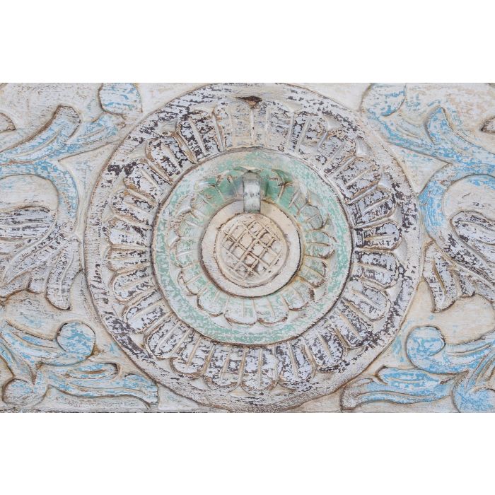 GINER Y COLOMER - Coffre en bois massif de manguier artisanal, finition tons pastel, coffre de rangement ou coffre à jouets 4 GINER Y COLOMER - Coffre en bois massif de manguier artisanal, finition tons pastel, coffre de rangement ou coffre à jouets 4