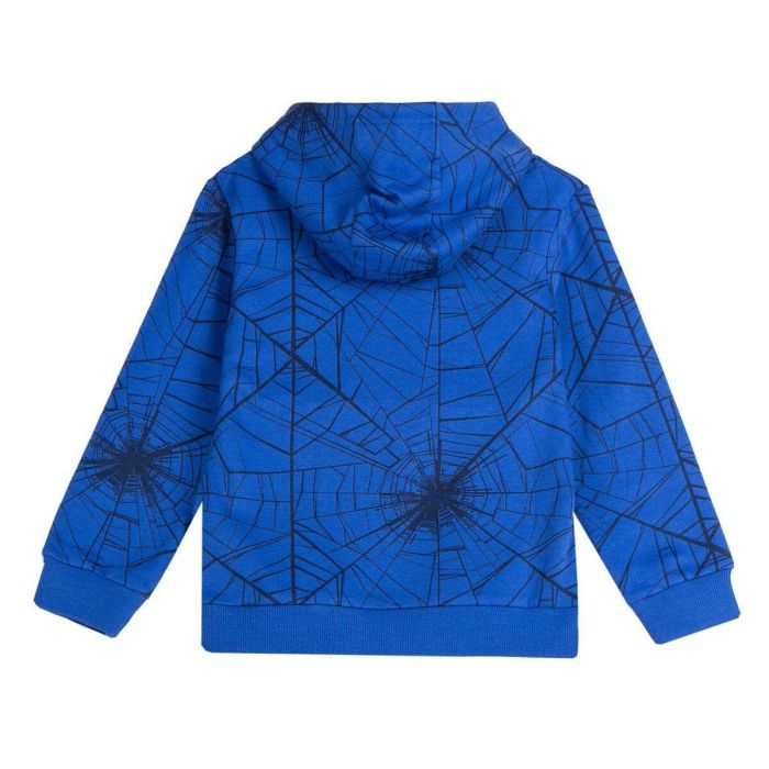 Sweat à capuche enfant Spider-Man Bleu 43 5
