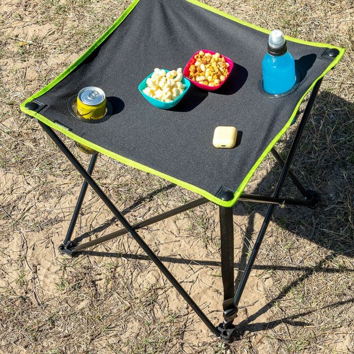 Table de Camping Pliable en Tissu avec Housse Cafolby InnovaGoods 7