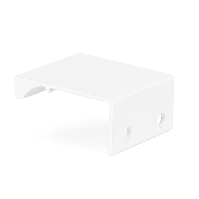 Tirador Aluminio Modelo Vico Acabados Plata Mate, Anodizado Brillo, Negro Y Blanco Mate Acabado Blanco Mate Dist. Agujero Dist. 16Mm. Trentadue 2