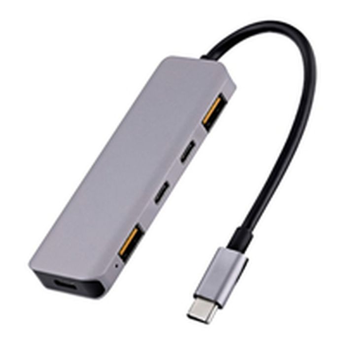 Hub USB T'NB TCHUBUSBC 100 W 0 Hub USB T'NB TCHUBUSBC 100 W 0