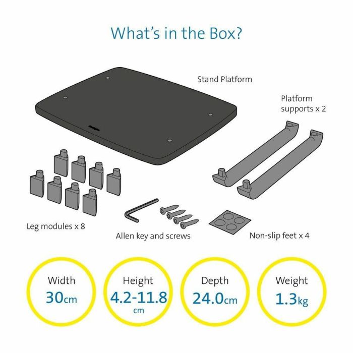 Support de table d'écran Kensington K52785WW 2