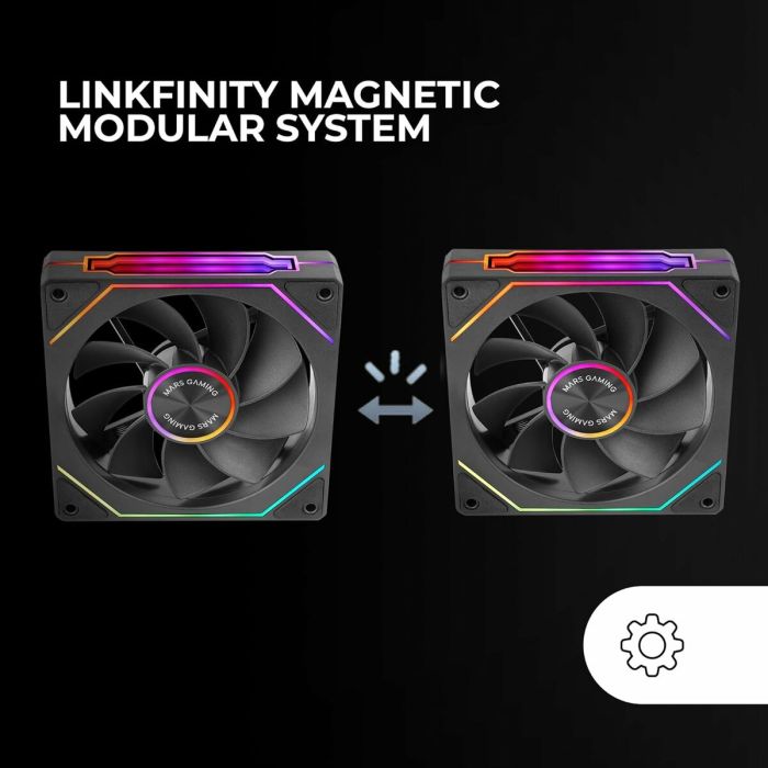 Ventilateur CPU Mars Gaming MF-LINKFINITYKIT2R 3