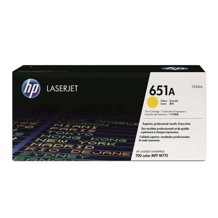 Toner original HP F4U021bt Jaune 1