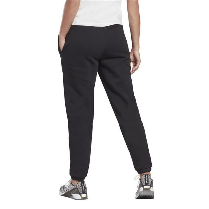 Pantalon de sport long Reebok Tape Pack W Noir Femme Pantalon de sport long Reebok Tape Pack W Noir Femme