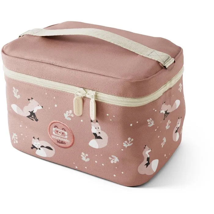 Monbento Sac repas isotherme enfant Frosty 5L motif Fox - Lunch box, transport et personnalisation prénom, poche intérieure zippée Monbento Sac repas isotherme enfant Frosty 5L motif Fox - Lunch box, transport et personnalisation prénom, poche intérieure zippée