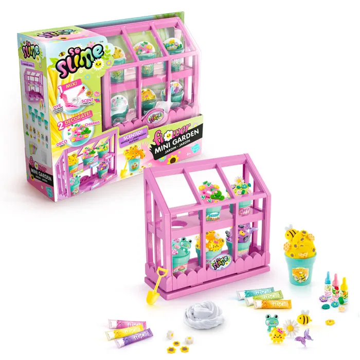 Canal Toys So Slime SSC 419 - Kit Mini Jardin de Fleurs à Slime Parfumé et Décorations pour Enfants Dès 6 ans Canal Toys So Slime SSC 419 - Kit Mini Jardin de Fleurs à Slime Parfumé et Décorations pour Enfants Dès 6 ans