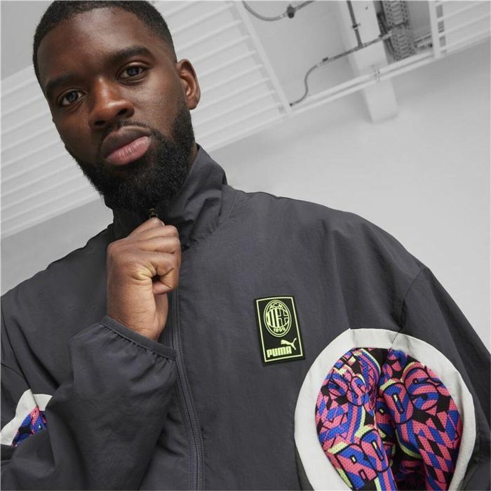 Survêtement pour Adultes Puma AC Milan Woven Gris Gris foncé 2