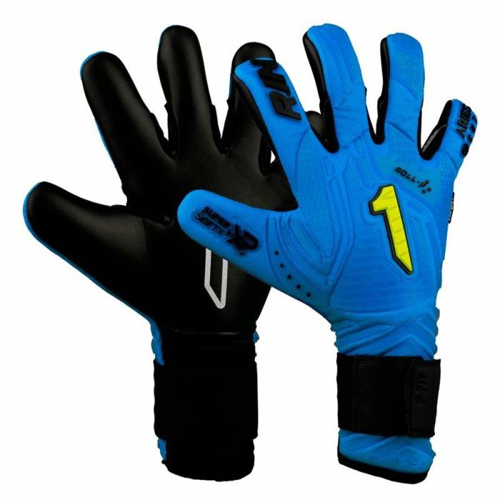 Gants de Gardien de But Rinat Aries Némesis Prime Bleu Adultes 0 Gants de Gardien de But Rinat Aries Némesis Prime Bleu Adultes 0