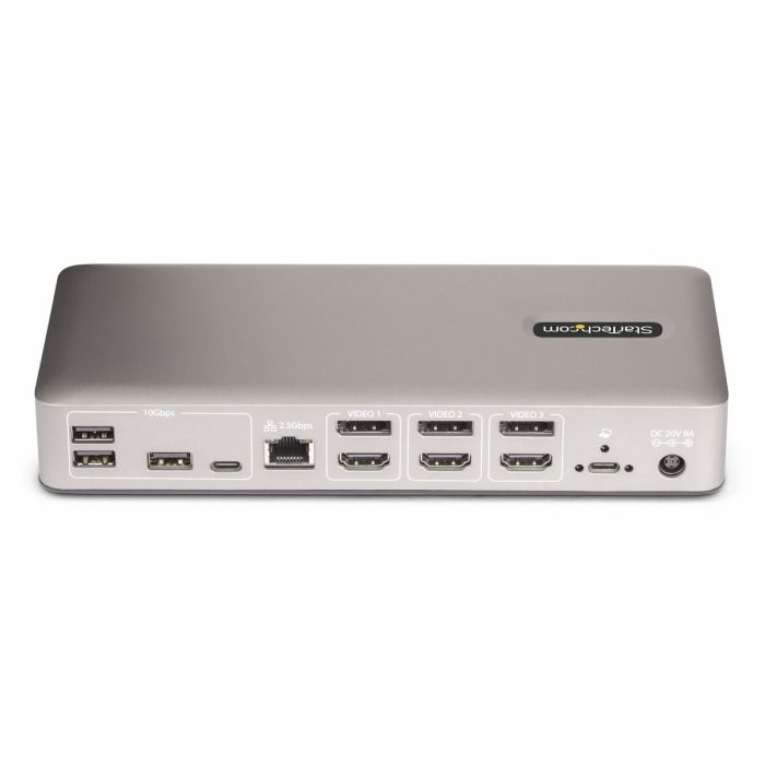 Hub USB Startech 150UE-USB4DOCKTRIPLE Gris 6 Hub USB Startech 150UE-USB4DOCKTRIPLE Gris 6