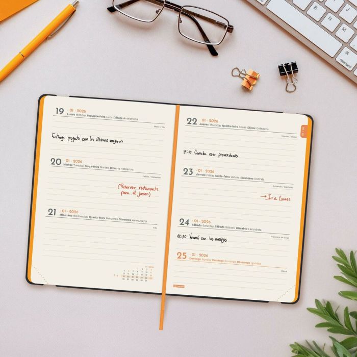 Agenda Finocam FLEXI Bleu 11,8 x 16,8 cm 2026 5 Agenda Finocam FLEXI Bleu 11,8 x 16,8 cm 2026 5