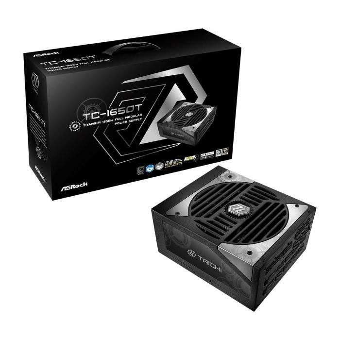 Bloc d’Alimentation ASRock 90-UXT165-TFEAAB 1650 W 80 PLUS Titanium 9