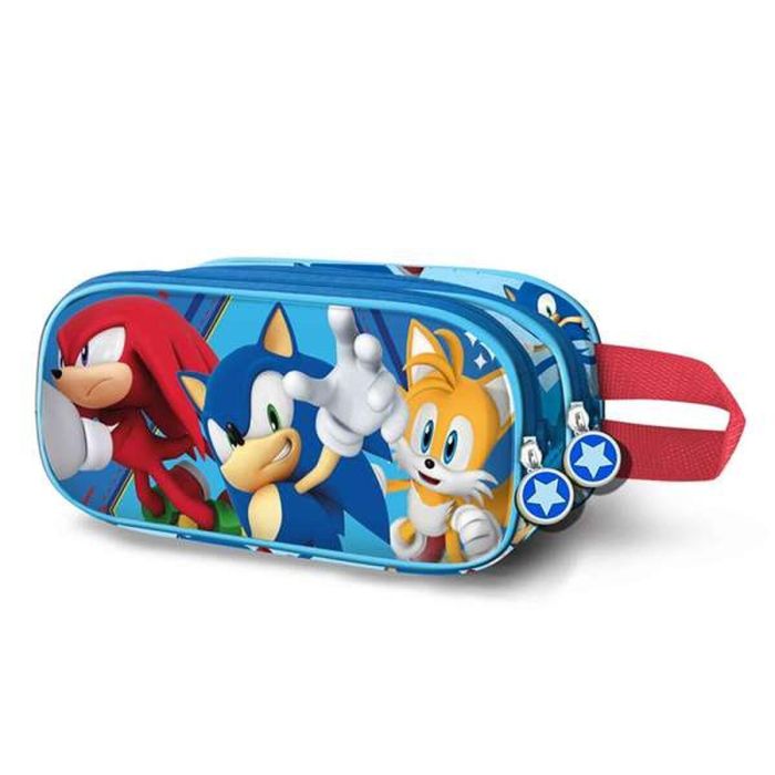 Fourre-tout Sonic Bleu 10 x 22 x 8 cm