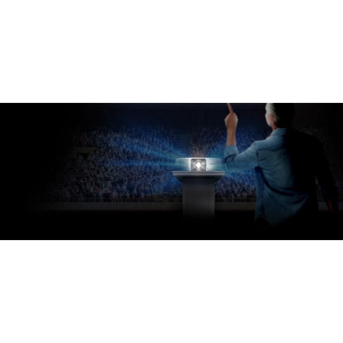 (1920x1200) EPSON EB-PU1006W 3-LCD Laser 6000-Lumen 16:10 VGA DVI HDMI HDBaseT USB Speaker WUXGA White 12