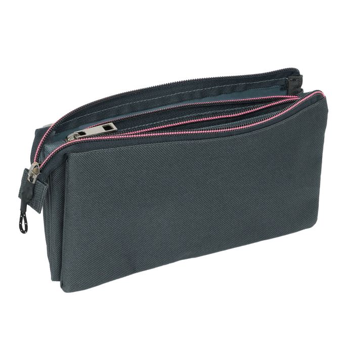 Trousse Fourre-Tout Triple Kings League Kunisport Gris 22 x 12 x 3 cm 1 Trousse Fourre-Tout Triple Kings League Kunisport Gris 22 x 12 x 3 cm 1