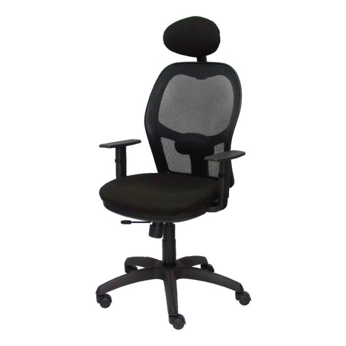 Chaise de Bureau avec Appui-tête Jorquera Piqueras y Crespo I840CTK Noir 5 Chaise de Bureau avec Appui-tête Jorquera Piqueras y Crespo I840CTK Noir 5
