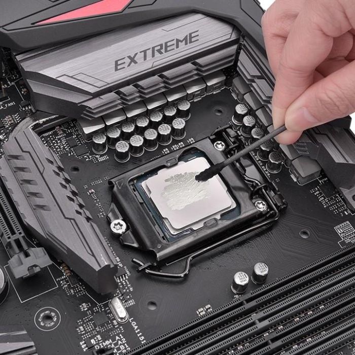 K Cooler Zubehör Thermaltake TG-60 Thermal Grease Liquid Metal Installation and clean kit included 1g 4 K Cooler Zubehör Thermaltake TG-60 Thermal Grease Liquid Metal Installation and clean kit included 1g 4