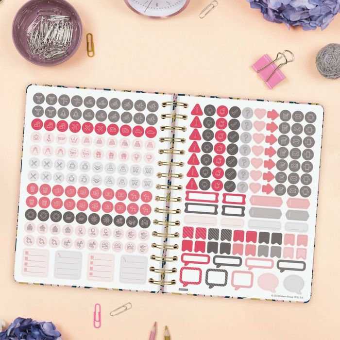 Agenda Finocam YOU A5 15,5 x 21,2 cm Volets 2026 1