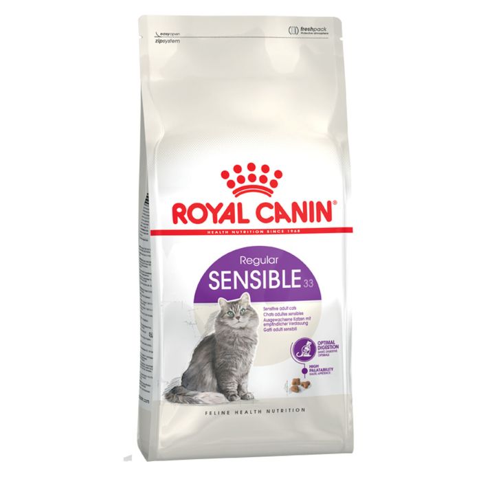 Aliments pour chat Royal Canin Sensible 33 Adulte Poulet Riz Oiseaux 4 Kg 0 Aliments pour chat Royal Canin Sensible 33 Adulte Poulet Riz Oiseaux 4 Kg 0