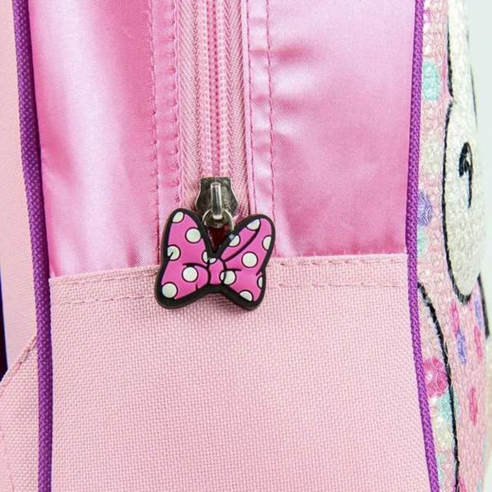 Sac à dos enfant 3D Minnie Mouse Rose 25 x 31 x 10 cm 5