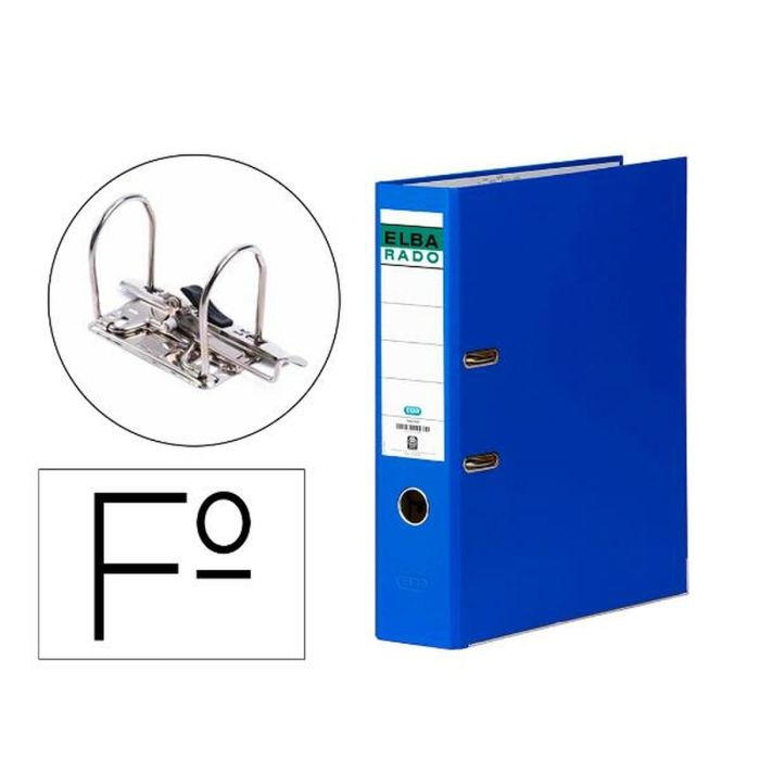 Reliure à anneaux Elba 100022669 A4 Bleu foncé (1 Unité) 1 Reliure à anneaux Elba 100022669 A4 Bleu foncé (1 Unité) 1