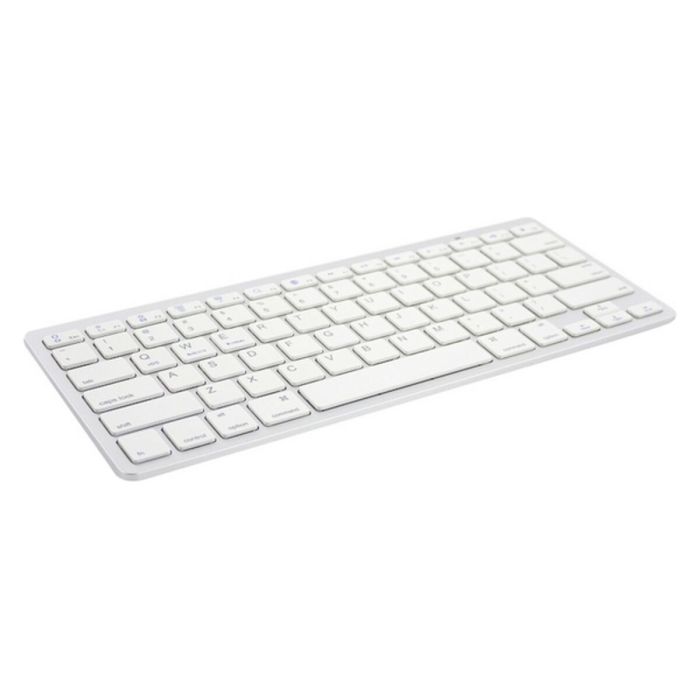 Clavier Bluetooth Ewent EW3161 Blanc Argenté 1