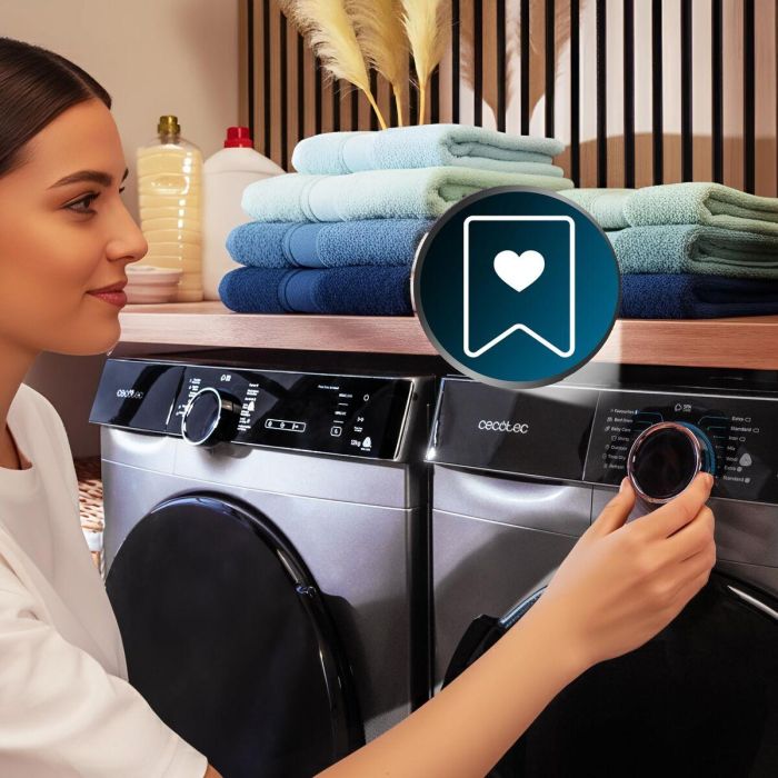 Sèche-linge à pompe à chaleur Cecotec Dry 10505 Inverter 10 kg 4