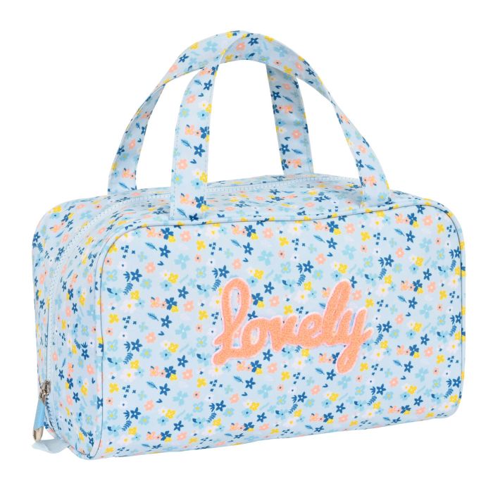 Trousse de Toilette Moos Lovely Bleu 31 x 14 x 19 cm 0 Trousse de Toilette Moos Lovely Bleu 31 x 14 x 19 cm 0