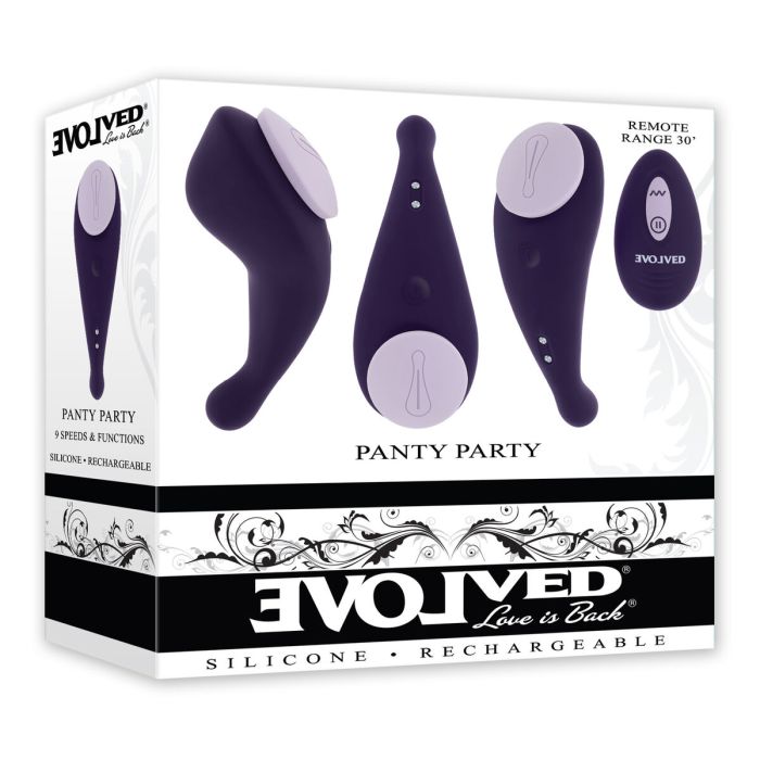 Vibromasseur Evolved Panty Party Violet 1