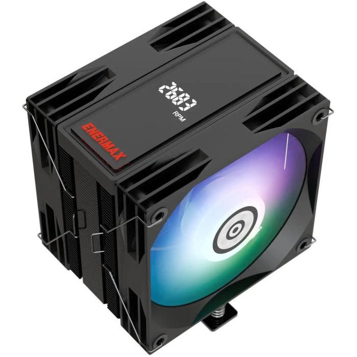 K Enermax Air CPU Cooler ETS-T41D 2x120mm Digital ARGB 4