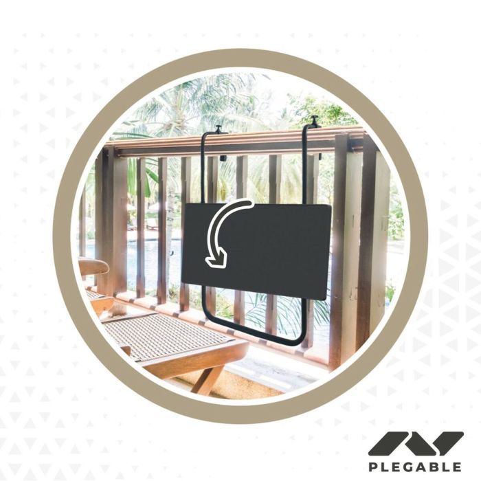 Table Piable Aktive A accrocher sur le balcon Acier 60 x 66,5 x 40 cm (4 Unités) 2 Table Piable Aktive A accrocher sur le balcon Acier 60 x 66,5 x 40 cm (4 Unités) 2