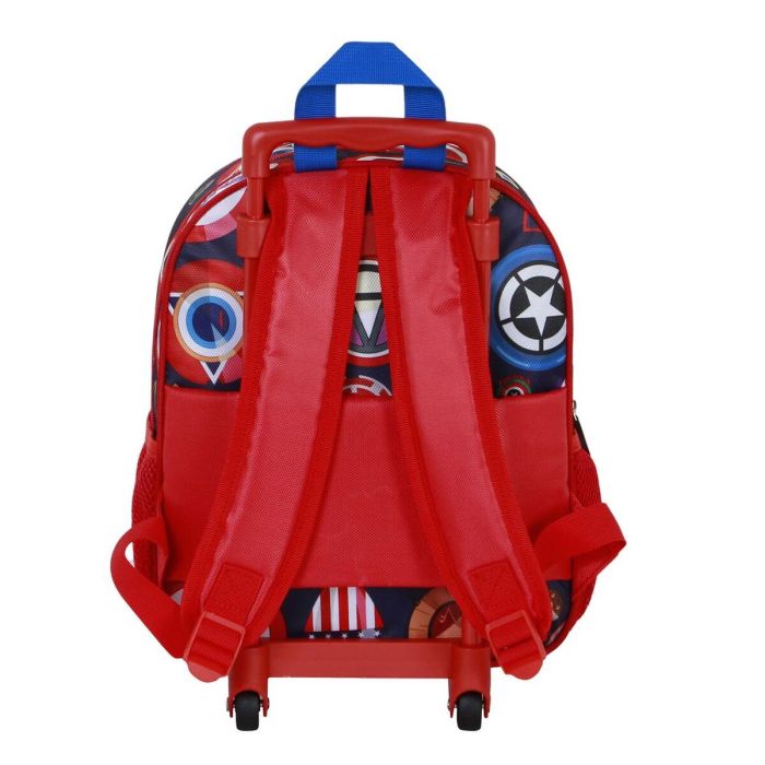 Cartable 3D avec roulettes Capitán América 9