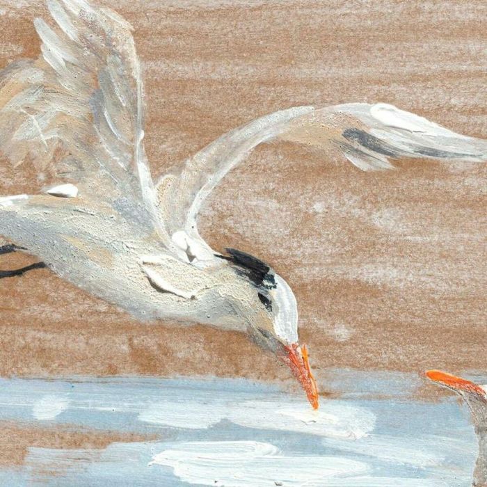 Toile DKD Home Decor Pin Toile 45 x 2,7 x 45 cm 3