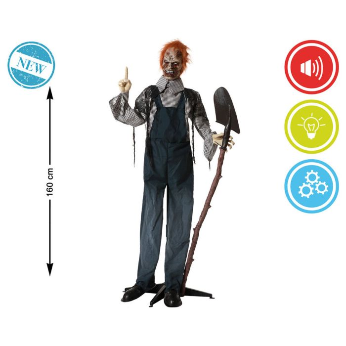 Décoration d'Halloween Fossoyeur 160 x 120 x 18 cm 1 Décoration d'Halloween Fossoyeur 160 x 120 x 18 cm 1