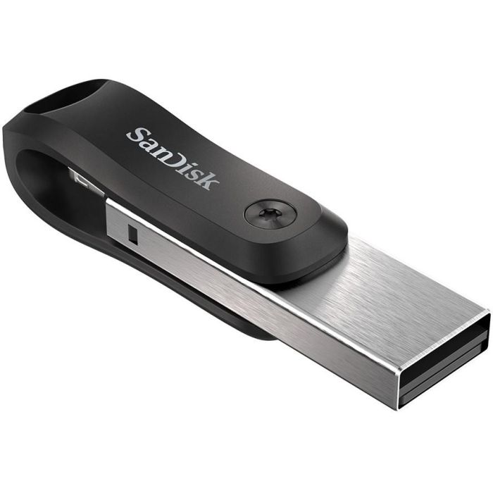 STICK 128GB USB 3.1 Sandisk iXpand Go Apple Lightning black/silver 5