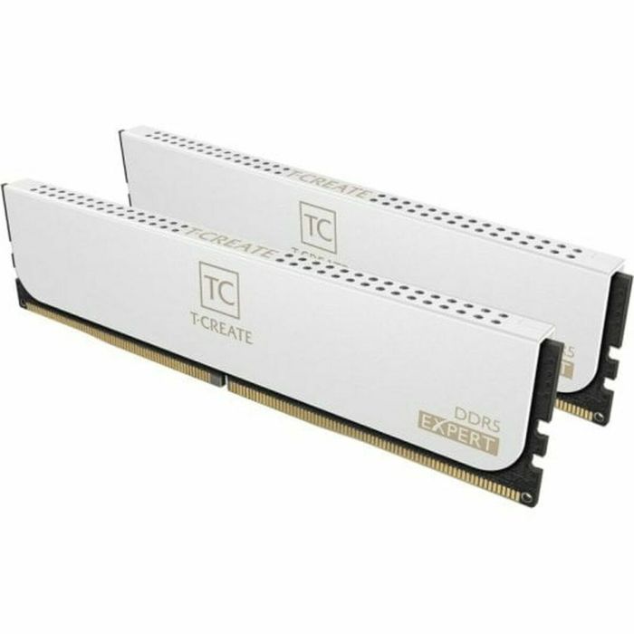 Team Group T-CREATE EXPERT CTCWD532G6000HC30DC01 Kit de Mémoire DDR5 32 Go (2x16 Go) 6000 MHz CL30 DIMM avec ECC On-Die et Support AMD EXPO