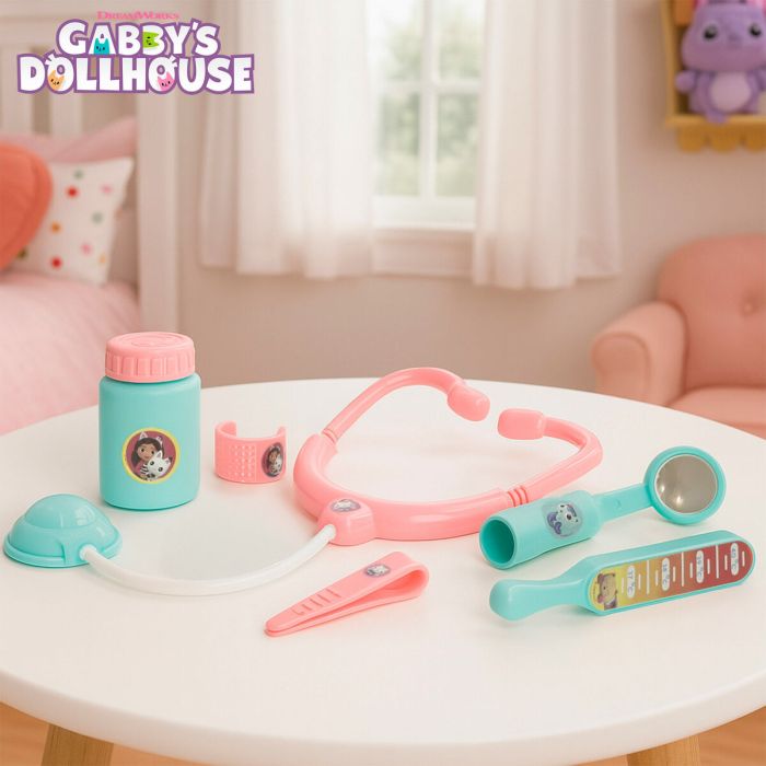 Coffret Médical avec Accessoires en jouet Gabby's Dollhouse (4 Unités) 1 Coffret Médical avec Accessoires en jouet Gabby's Dollhouse (4 Unités) 1
