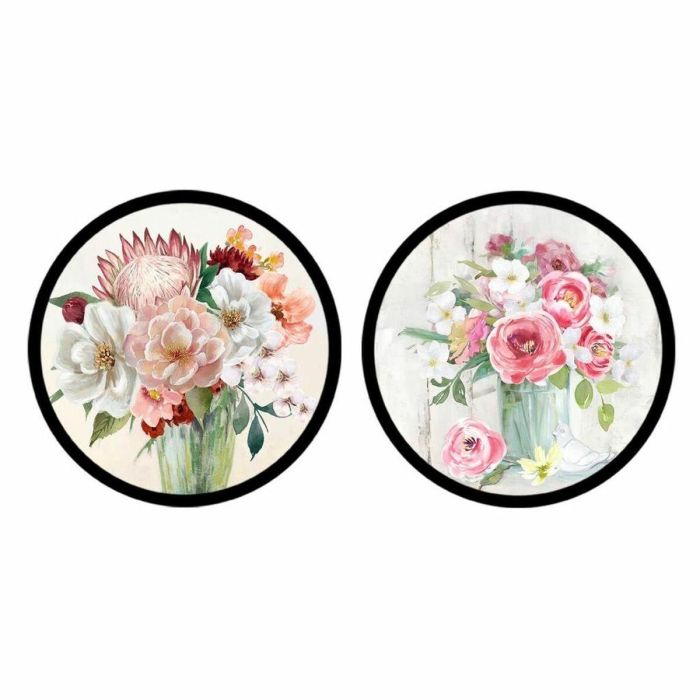 Toile DKD Home Decor polystyrène Toile 80 x 3 x 80 cm 0