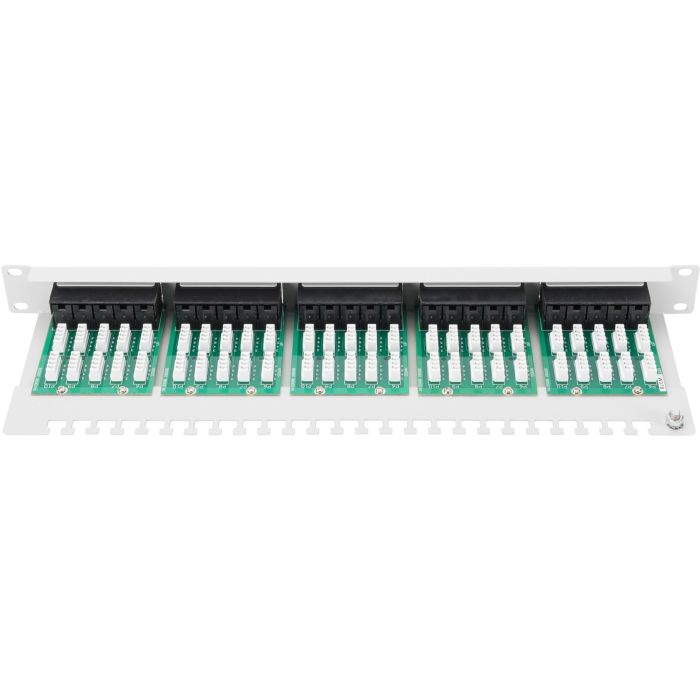 DIGITUS Patchpanel 1HE 50-Port Cat3 ungeschirmt ISDN 1 DIGITUS Patchpanel 1HE 50-Port Cat3 ungeschirmt ISDN 1