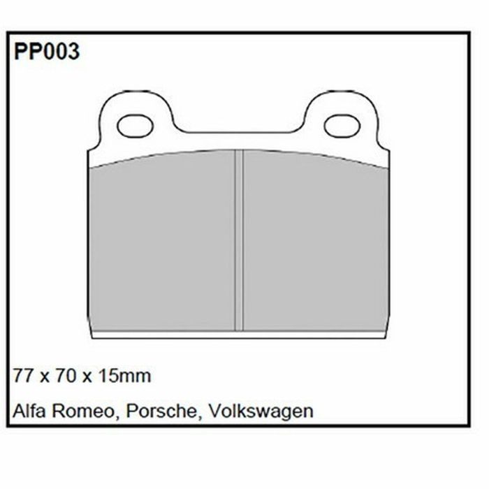Plaquettes de frein Black Diamond BDPP003 1