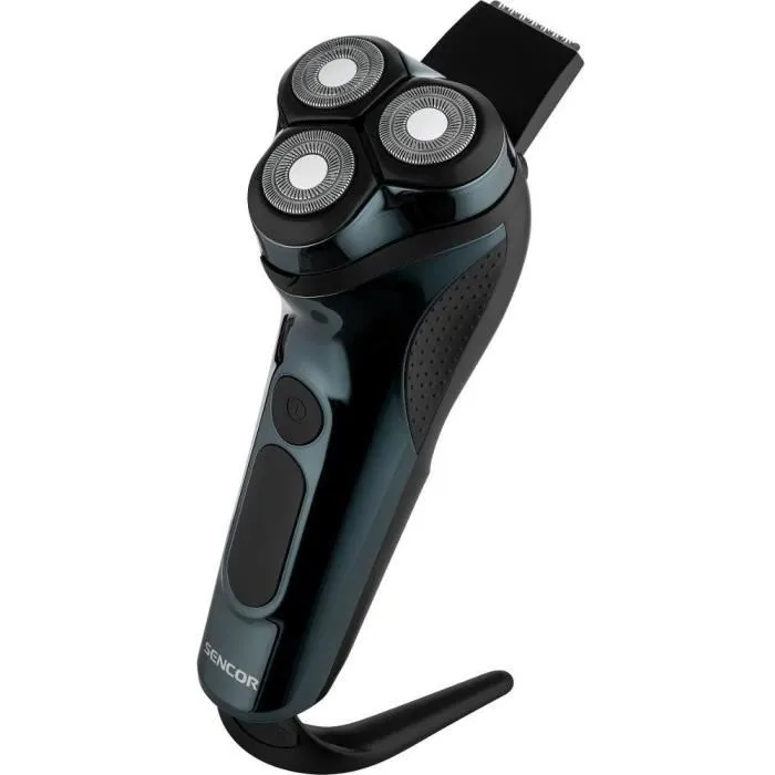 Sencor Rasoir Électrique SMS 4210BK avec Lames Inox, Tondeuse à Favoris, Autonomie 50 min, Technologie Direct Drive et Accessoires