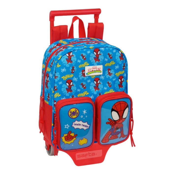 Cartable Spider-Man Bleu Rouge 22 x 27 x 10 cm 0 Cartable Spider-Man Bleu Rouge 22 x 27 x 10 cm 0