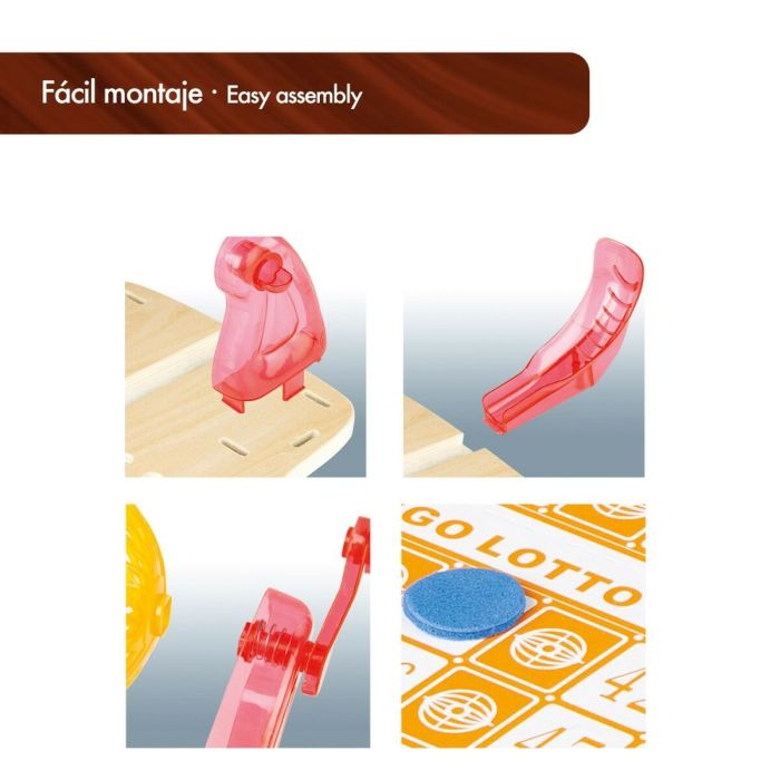 Bingo CB Games Bois Plastique (2 Unités) 2