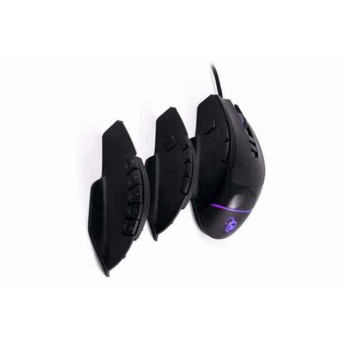 Souris Gaming CoolBox ProSwap Noir Modulaire RGB 3